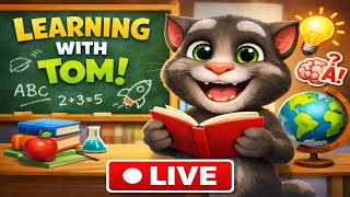 Talking Tom LIVE 🐱 | Fun Learning with Tom 🎓🔥 #live #gaming #livegaming #livestream #mobilegaming screenshot 3