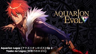 Aquarion Logos アクエリオンロゴス Op 2 Yoake No Logos 夜明けのロゴス Opening Music Anime 1 Hours Youtube