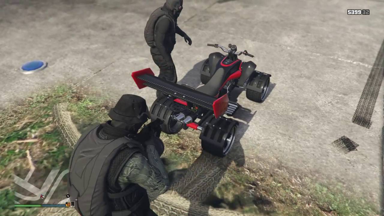 GTA 5 Fully Modified Nagasaki Street Blazer | Biker DLC ... - 