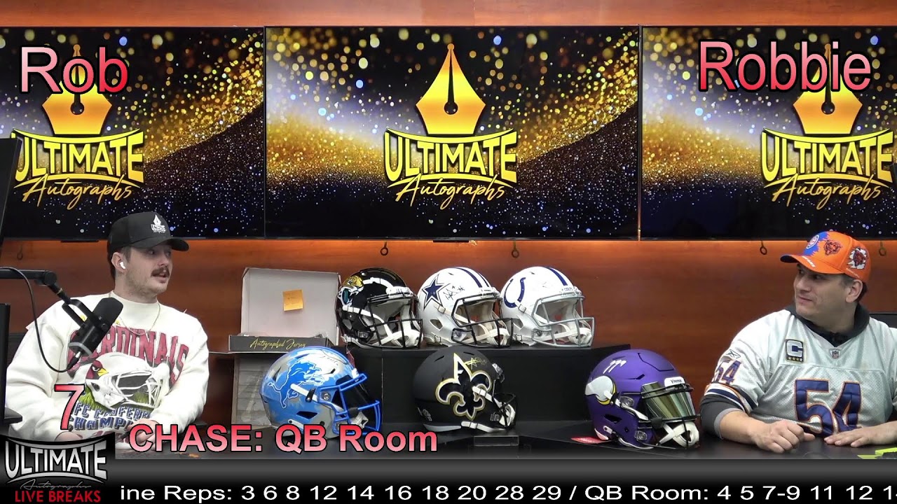 Friday, January 16th 2026, 3 PM Show Ultimate Autographs Live Breaks!