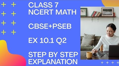 Ex 10.1 Q2 Chapter 10 | Class 7 Math |Practical Geometry or construction