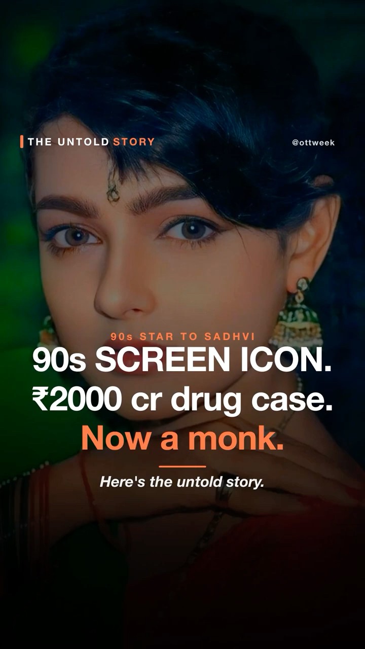 From 90s Superstar to Monk: What Happened to Mamta Kulkarni 🤯 #shorts