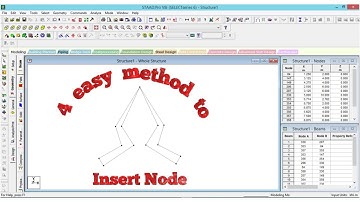 STAAD PRO Tutorial 6 | Inserting Node | Civil Engineering | Assamese