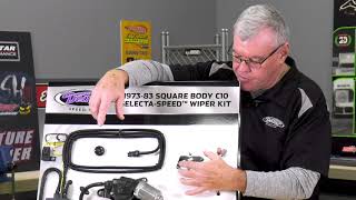 Detroit Speed Selecta Speed Wiper Kit - GM C-10 Square Body Truck 1964-83