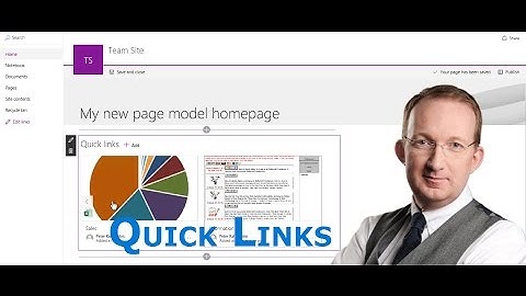 SharePoint Online New Page Model - Quick Links