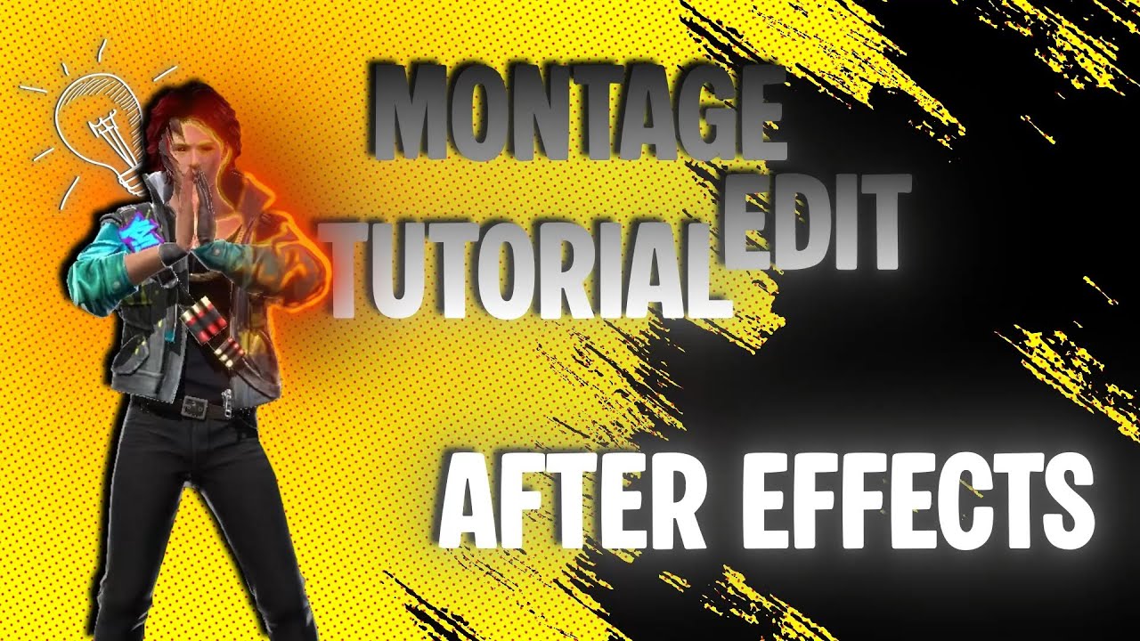 Free fire montage edit tutorial After effects - YouTube