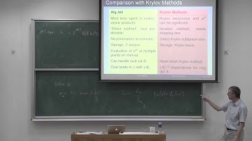 Functions of Matrices, Lecture 5