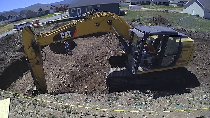 Basement Excavation Time Lapse