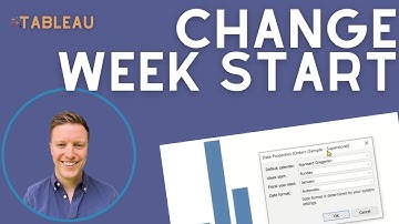How to Change Day of Week Start in Tableau (Quick Tip)