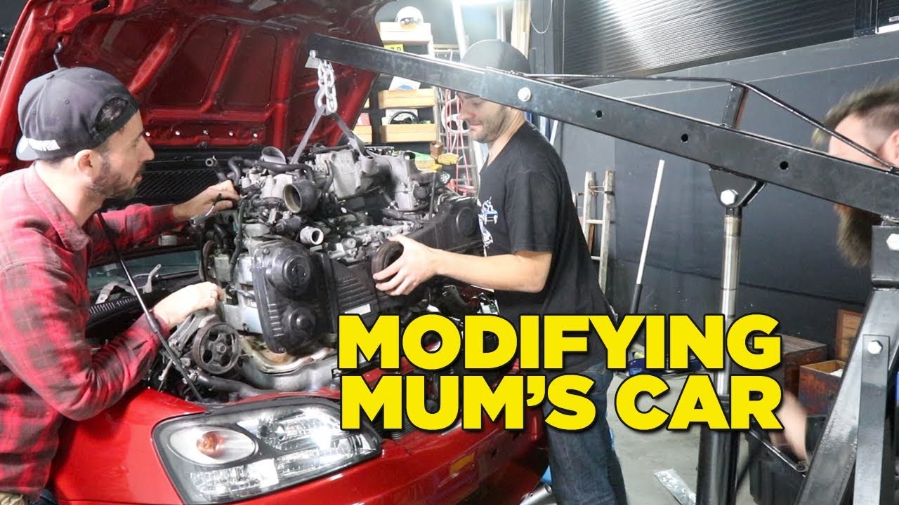 Modifying Mum's Car - YouTube