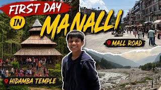 Pune to Manali Day 5 | First Day in Manali 🌲 Hidimba Temple, Mall Road &amp; Authentic Himachali Dinner