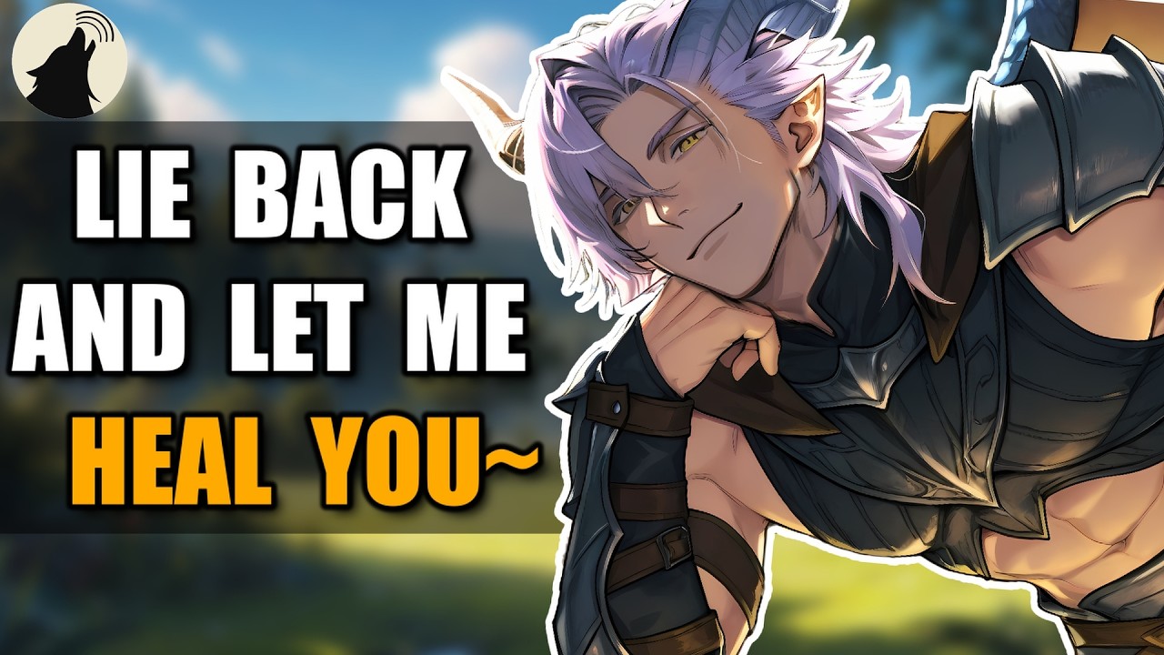 Your Dragon Guild Leader Cares for Your Burns ❤️‍🔥 ASMR Triggers & Boyfriend Roleplay