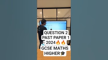 GCSE Higher Past Paper 1 (2024) Q2 Solved! Fraction Arithmetic MASTERCLASS (Mixed Number Division)