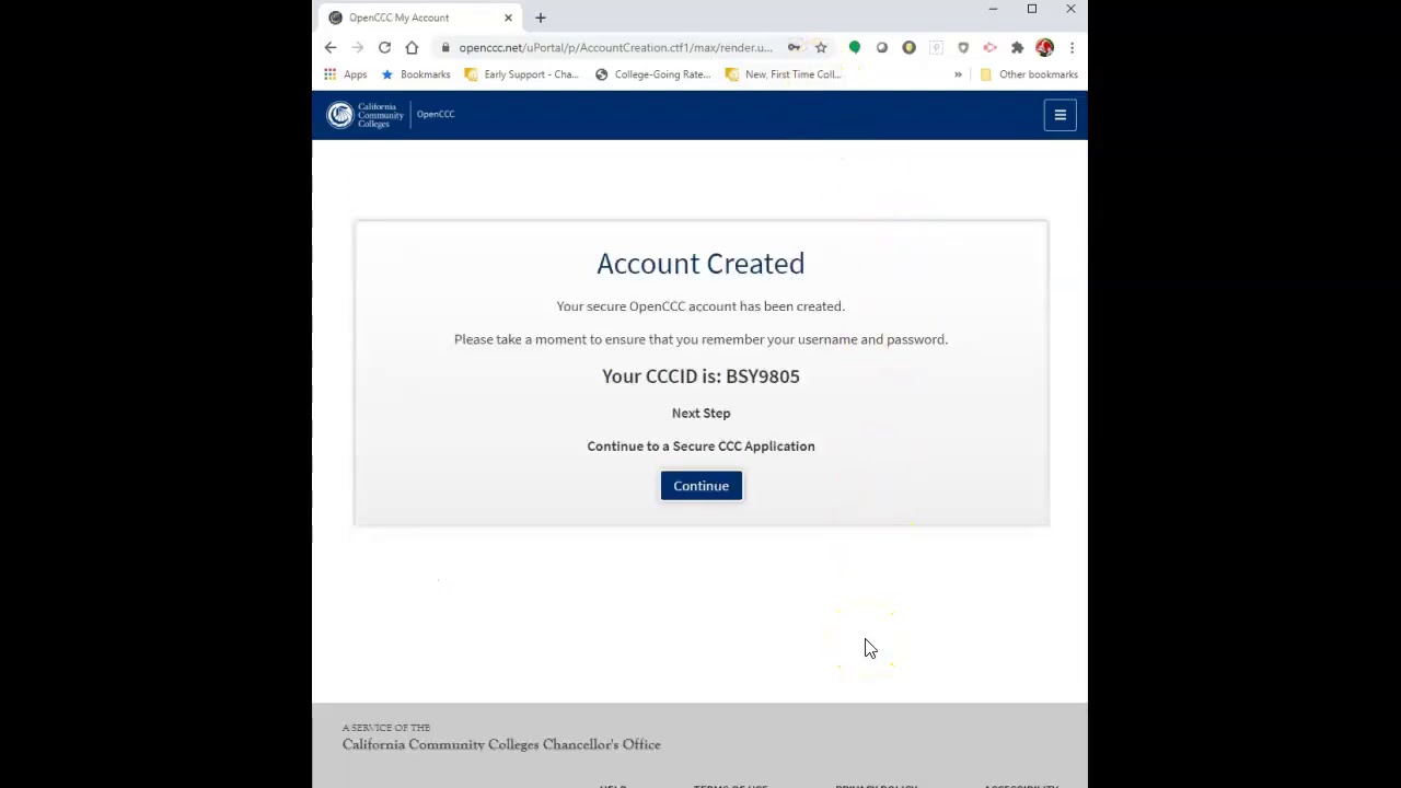 CCC Apply and Chabot Application - YouTube