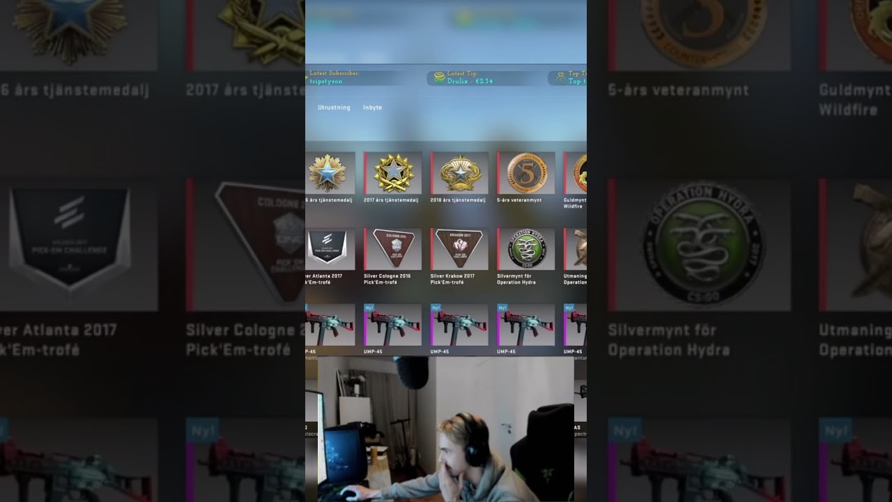 CSGO Gold Arabesque AK47 Trade Up… 