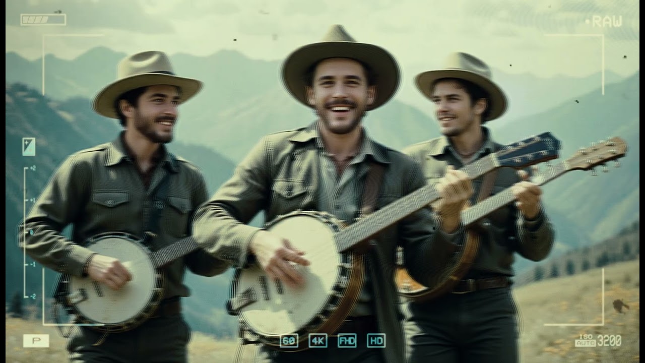 APPALACHIAN BLUGRASS BANJO & FIDDLE MUSIC | UPLIFTING HAPPY MUSIC