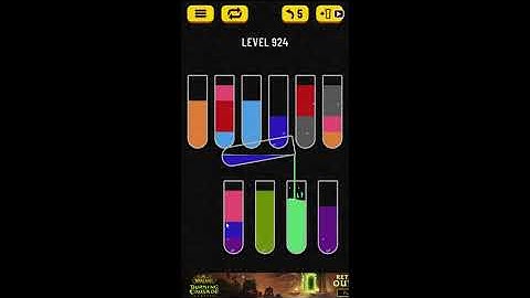 Water Sort Puzzle Level 924