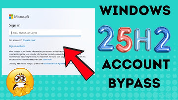 These Windows 11 "25H2" 3 methods will bypass account requirements