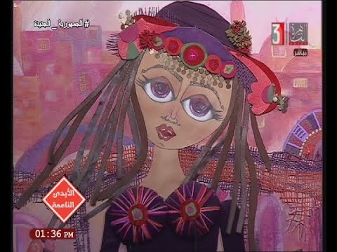 الفنانة التشكيلية أ مها زين فى الايدى الناعمة 29 11 2022
