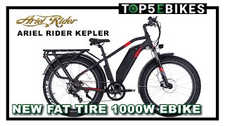 New Fat Tire Ebike: Ariel Kepler 1000w Fat Tire vs Aventon Aventure & Rad Power Bikes Rover 6 Plus