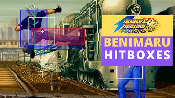 King of Fighters 98UM Final Edition: Benimaru Hitboxes Commentary