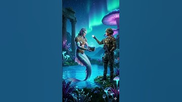 Lady Soldier planted a custard apple tree and saved it from drying up by watering it😭#ai​#tree​#save