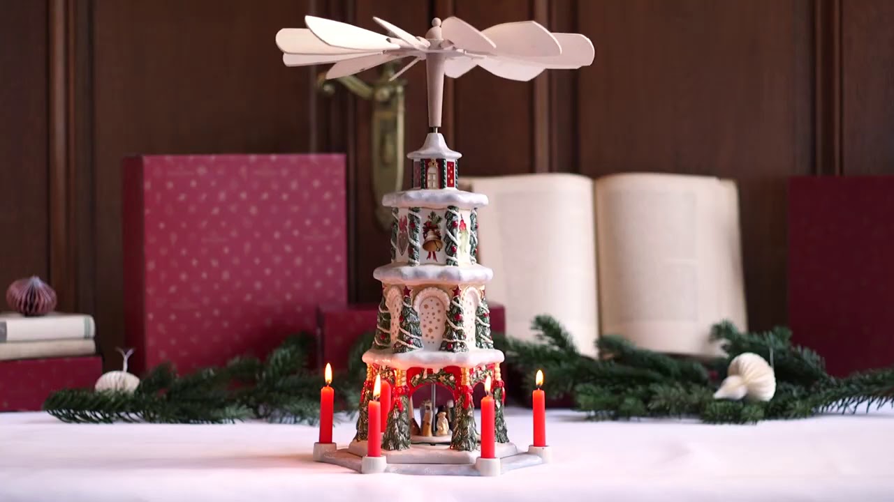 Рождественская пирамида Christmas Toys Memory Villeroy & Boch YouTube