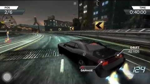 Need for Speed Most Wanted on iPhone 5 gameplay