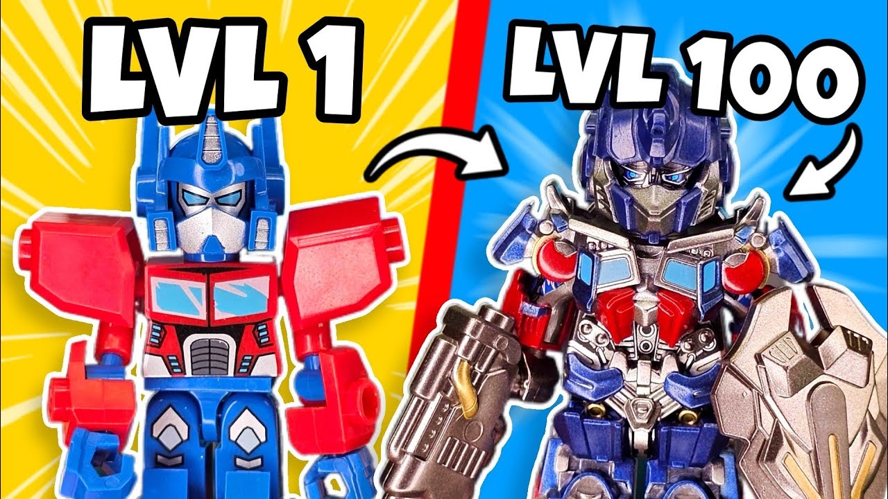 LEGO Transformers, но в 100 раз лучше...