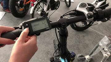 Bigstone  LCD display speed setting video