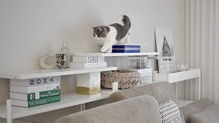 Making a low cat shelf for my munchkin cat by KiSH-Log 키쉬의 브이로그 30,902 views 1 year ago 6 minutes, 36 seconds