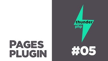 Pages plugin for thunderPHP Framework #05 | Add page UI 2 | Quick programming tutorial