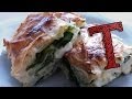 Turkish Borek Recipe | Filo Pastry | with Spinach and Cheese