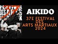 Laikido au 37e festival des arts martiaux 2024
