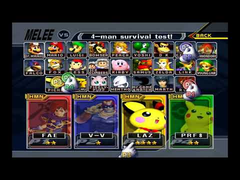 Video: Melee Super Smash Brothers