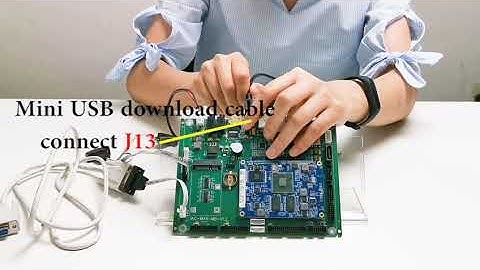 IAC- IMX6 -KIT  Development Kit & Control board cable connection guidance