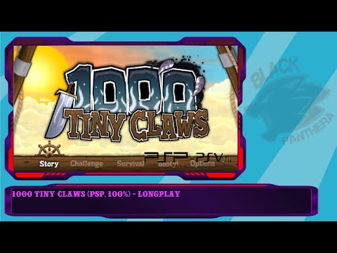 1000 Tiny Claws (PSP, 100%) - Longplay