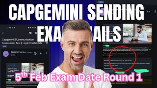 Capgemini sending Exam mails 5th Feb 2026|Capgemini communication round + assessment updates 🔥 MNC