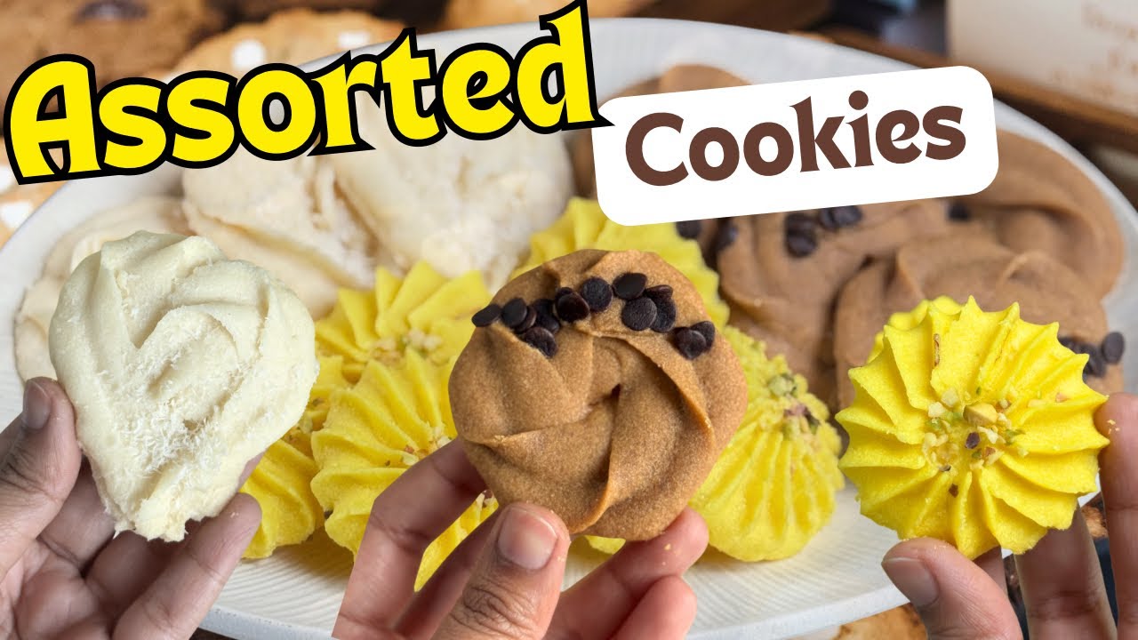 Ассорти из печенья 🍪 | Ассорти из печенья без яиц | #ассортипеченье #рецептпеченья #печенье #безяиц