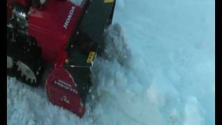 Schneefrase Honda Hs 970 Ts Youtube