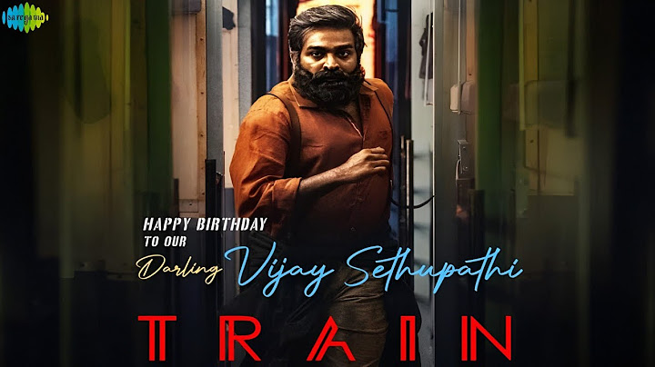 Train Official Trailer l Vijay Sethupathi l Mysskin l Vijay Sethupathi New Poster Train Movie