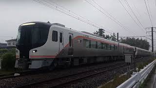 2022.5.26HC85系量産車 D101+D4編成 日車出場試運転 専用線から飯田線豊川駅