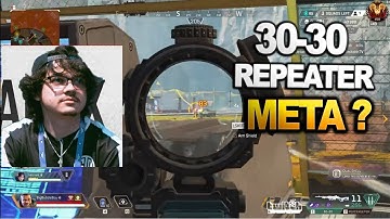 TSM Albralelie tries using the 30-30 Repeater in predator lobby  (apex legends )