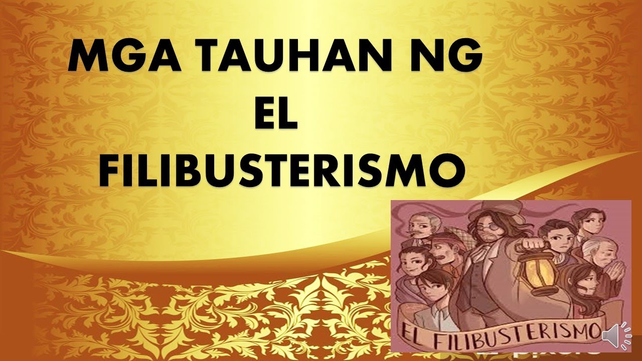 TAUHAN NG EL FILIBUSTERISMO AT SIMBOLISMO - YouTube