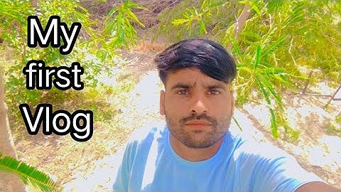 My First Vlog🔥please support me 😀my first video youtube