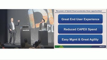 VMworld 2013: Session EUC7370-S - The Software Defined Datacenter Meets End User Computing