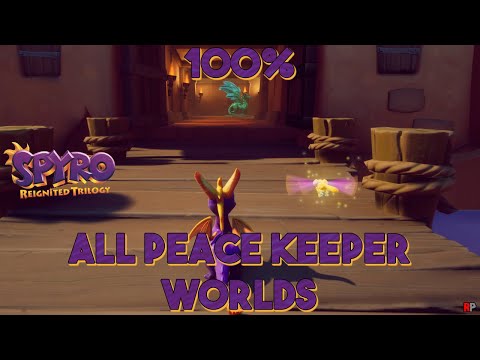 Spyro The Dragon - Peace Keepers Worlds 100% Guide