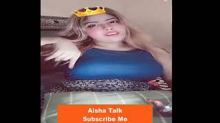 Beautiful Girl Talking On Personal Broadcast Of Aisha Talk Cute Girl Live Streaming