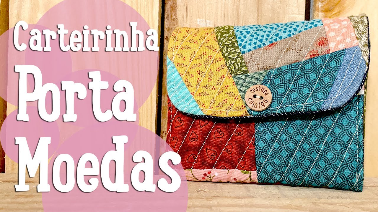 Costura Comigo - Carteirinha Porta Moedas