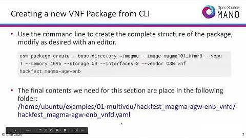 OSM-MR#9 Hackfest - HD1.4 Building a multi-VDU VNF  with Day-0